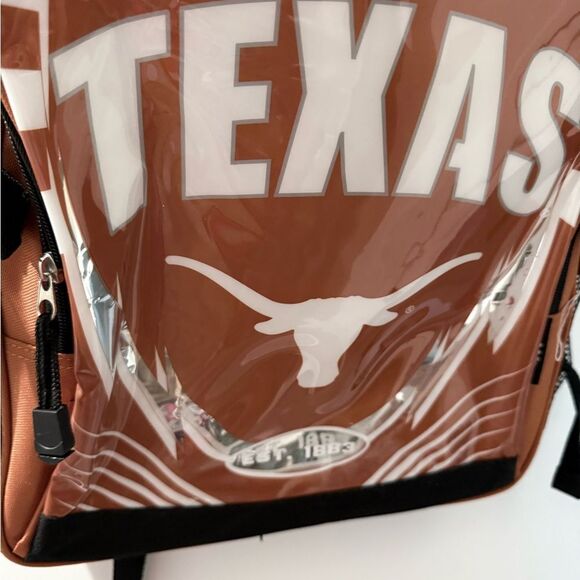 Texas Longhorns Brown and White Backpack main image 5